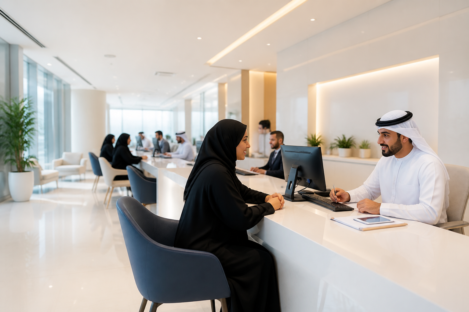 BrandX ERP-supported UAE typing center customer service